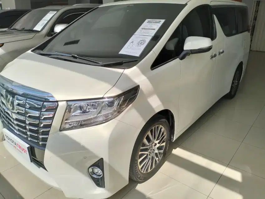 TOYOTA ALPHARD 2,5 G a/t THN 2017