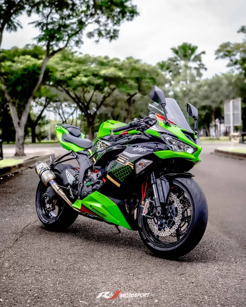 (Full Paper)Kawasaki Zx636 Nik 2019 Warna Hijau HoneyComb