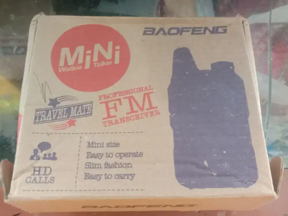 Mini walkie talkie