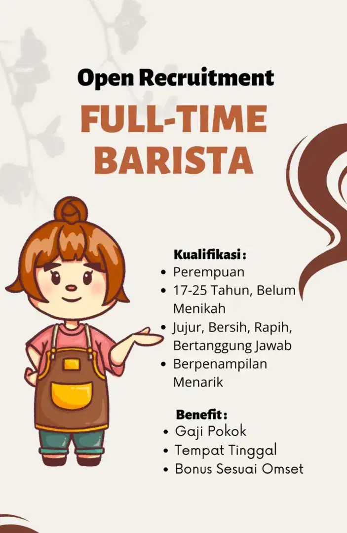 Lowongan Staff Kios