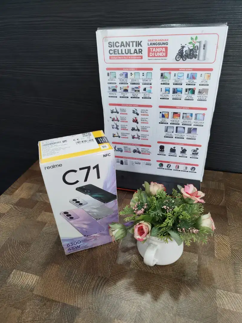 REALME C71 4/128 GARANSI RESMI