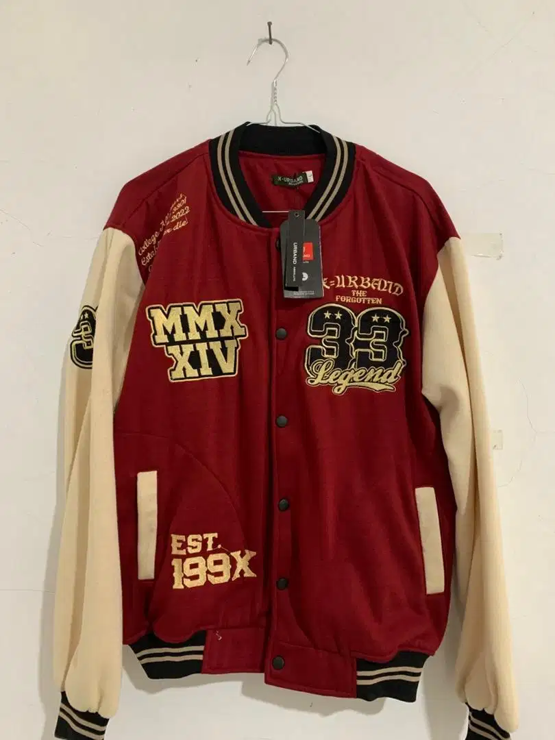 Jaket varsity original lokal X urband