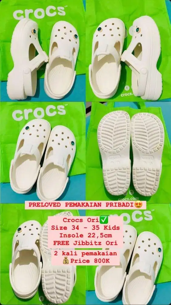 Crocs ORI Free Jibbitz