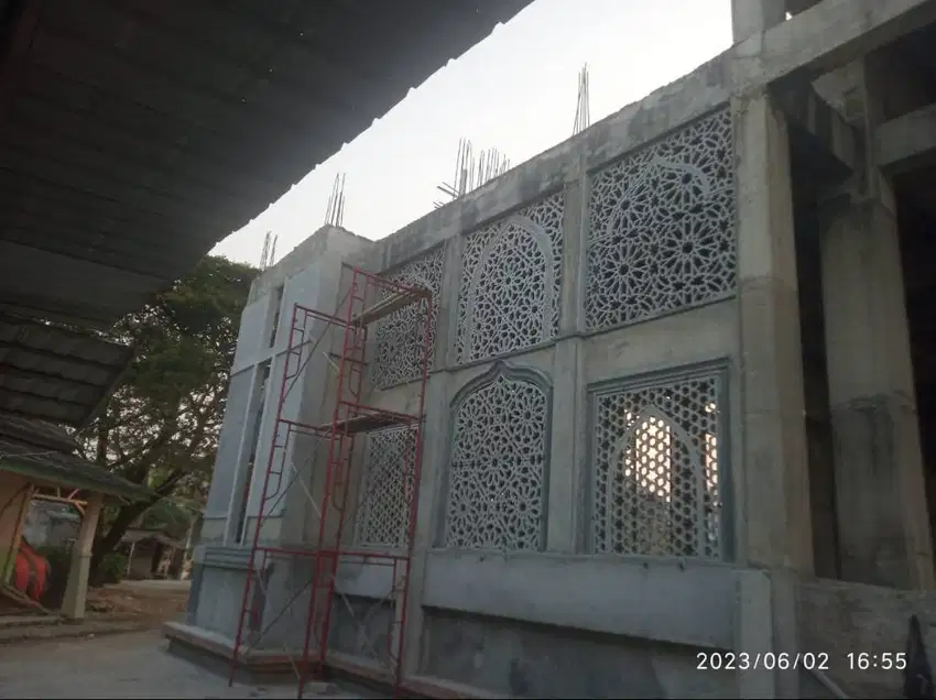 GRC Krawangan untuk Dinding Masjid – Kuat & Tahan Lama!