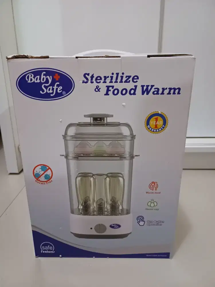 Jual Sterilize & Food Warm Baby Safe LB 318 baru