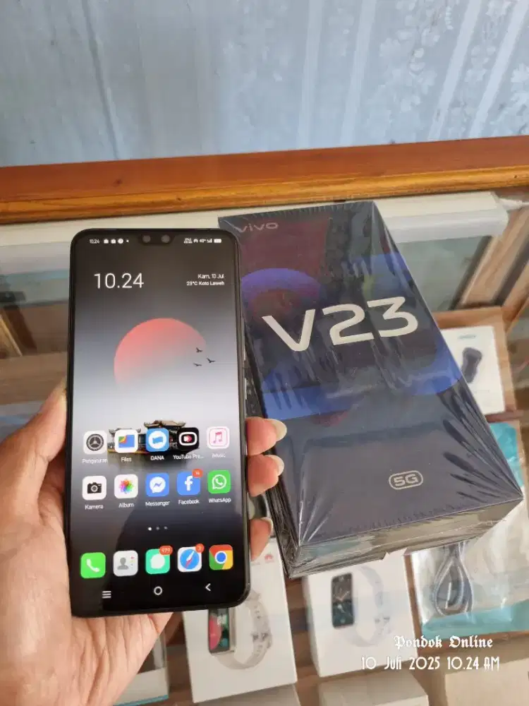 VIVO V23 5G 8/128 GARANSI RESMI NEW OPEN BOX