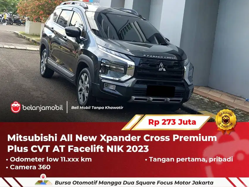 [ LOW KM ] Mitsubishi All New Xpander Cross Premium Plus AT 2023 2024