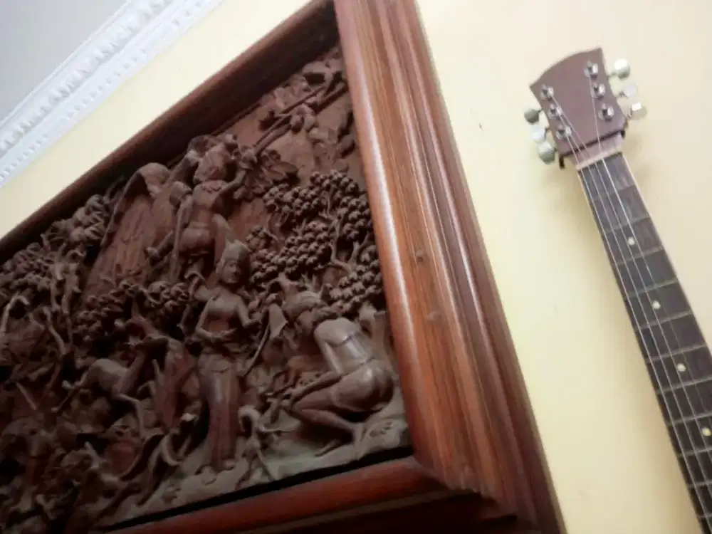 Ukiran relief ramayana