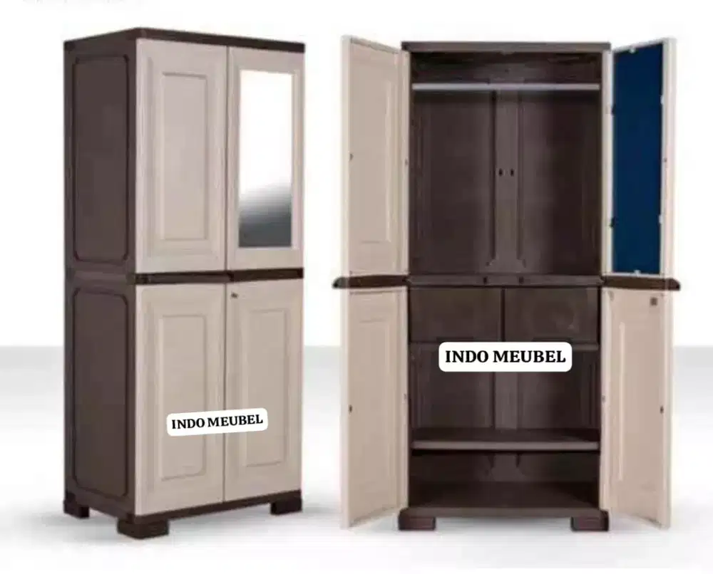 LEMARI PLASTIL OLYMPLAS + GANTUNGAN MODERN