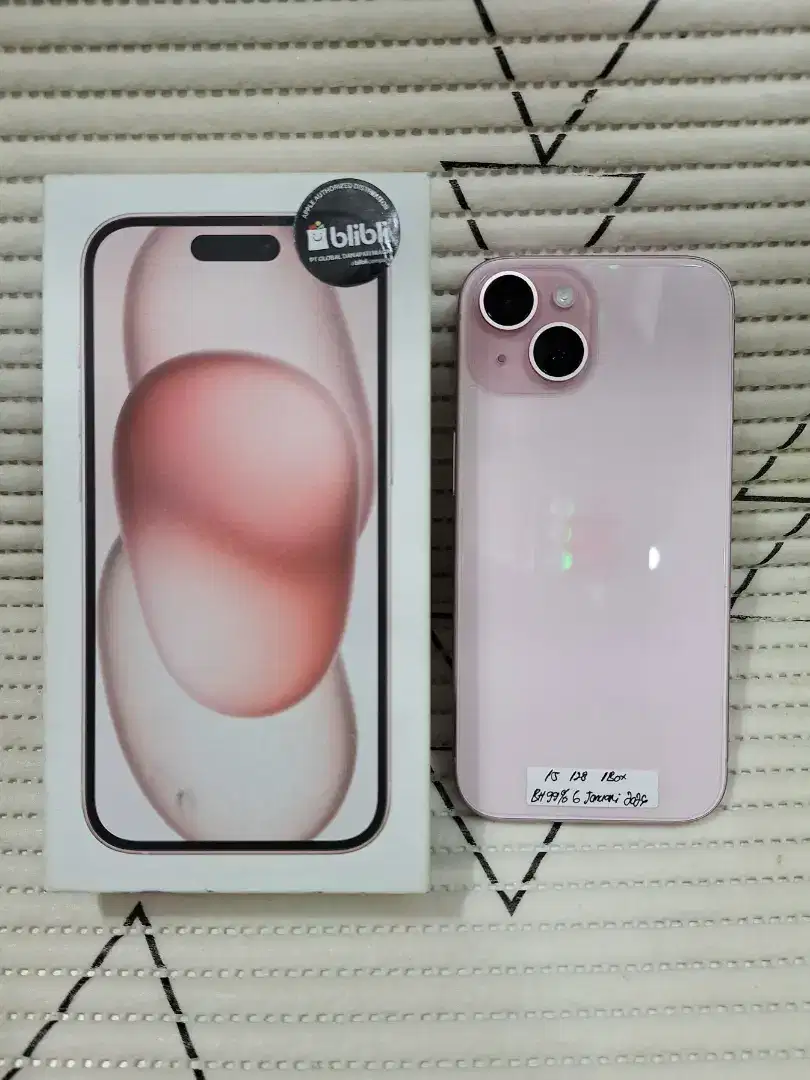 iPhone 15 128Gb pink second