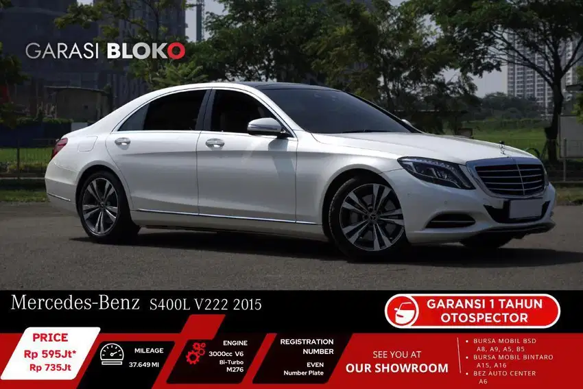 Mercedes Benz S400L Exclusive V222 2015