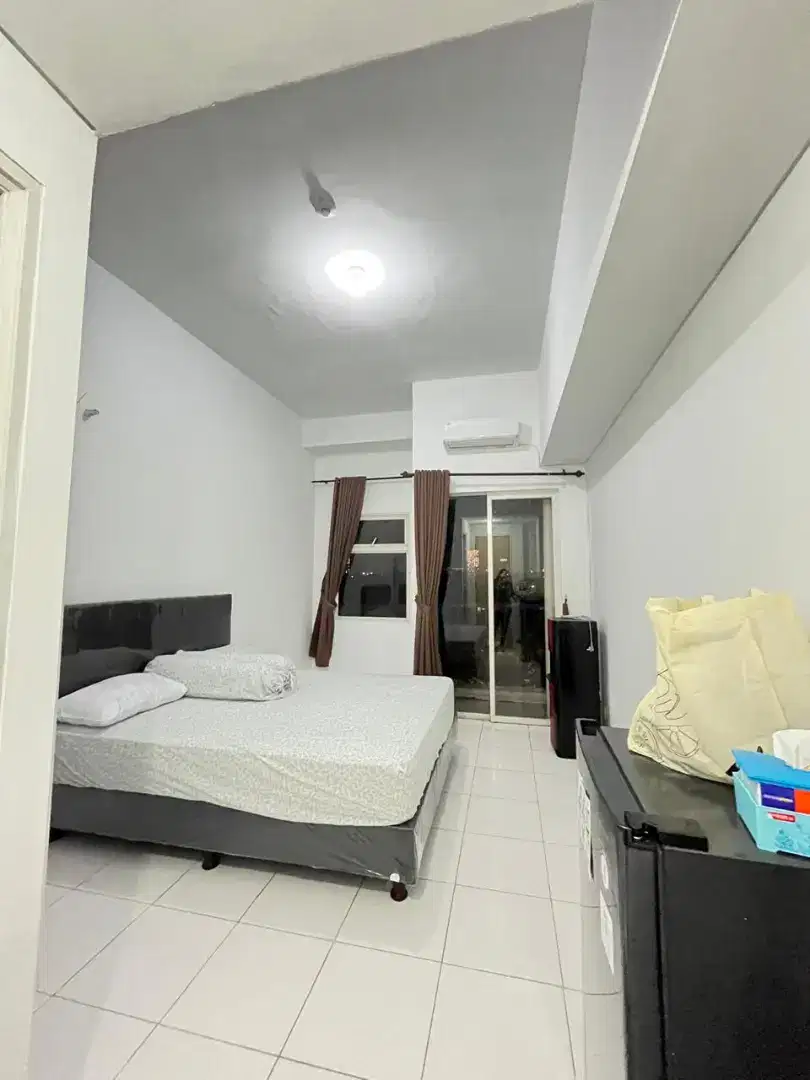 Disewakan unit studio apartemen Ayodhya