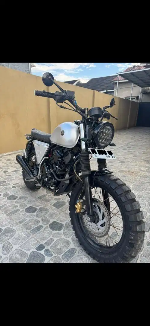 motor modifikasi japstyle basic mesin yamaha scorpio