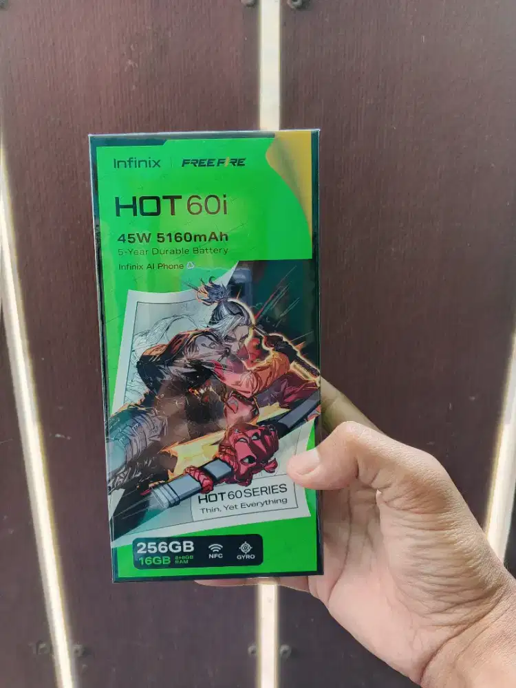 Infinix Hot 60i 8/256 GB Garansi Resmi