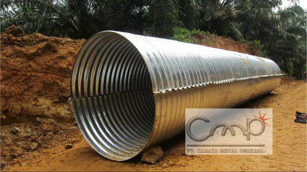 Gorong Gorong Baja Armco Guardrail Corrugated