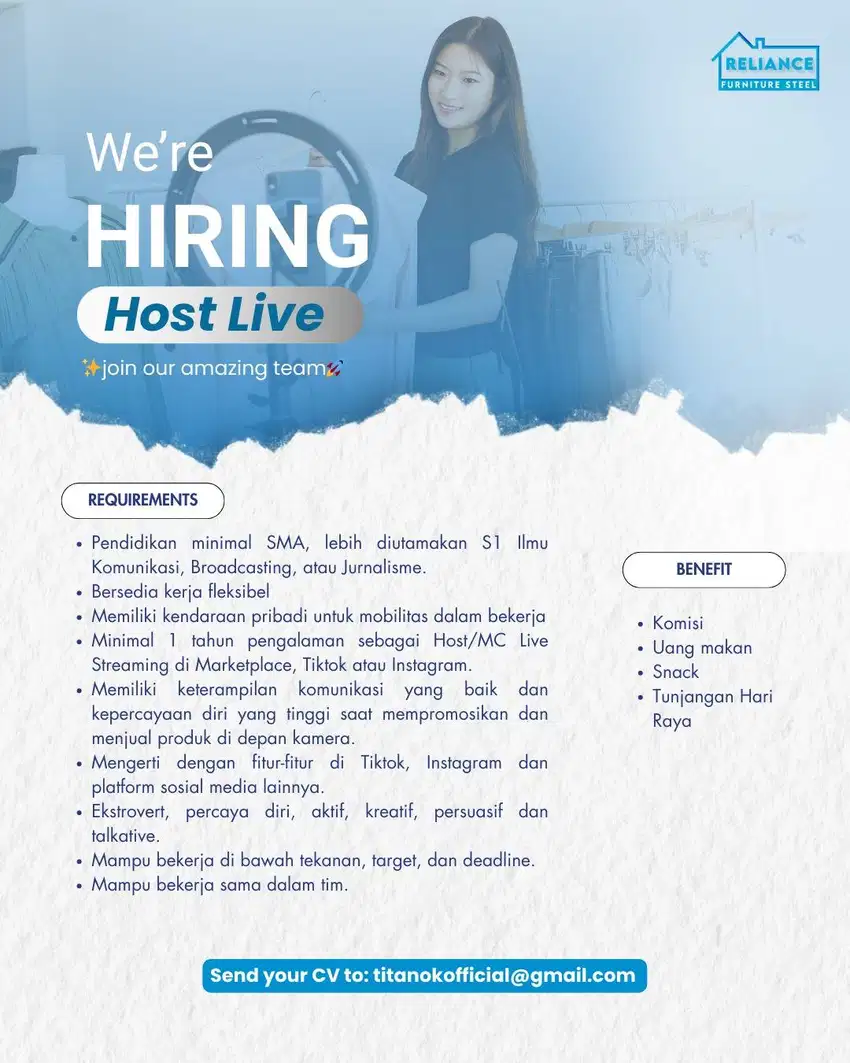 HOST LIVE STREAMING