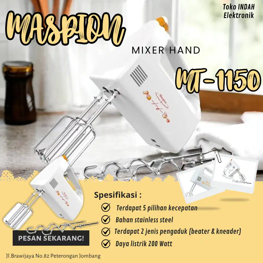 HAND MIXER Maspion MT-1150