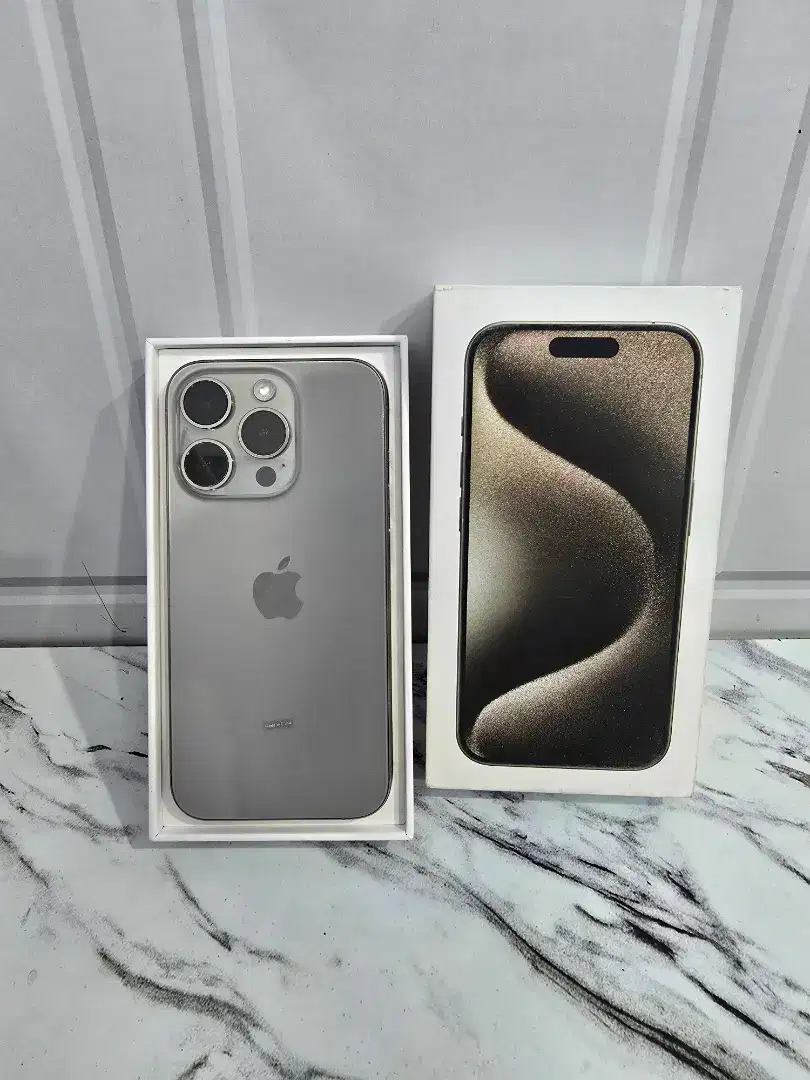 IPHONE 15 PRO 128 GB RESMI IBOX MULUS FULLSET