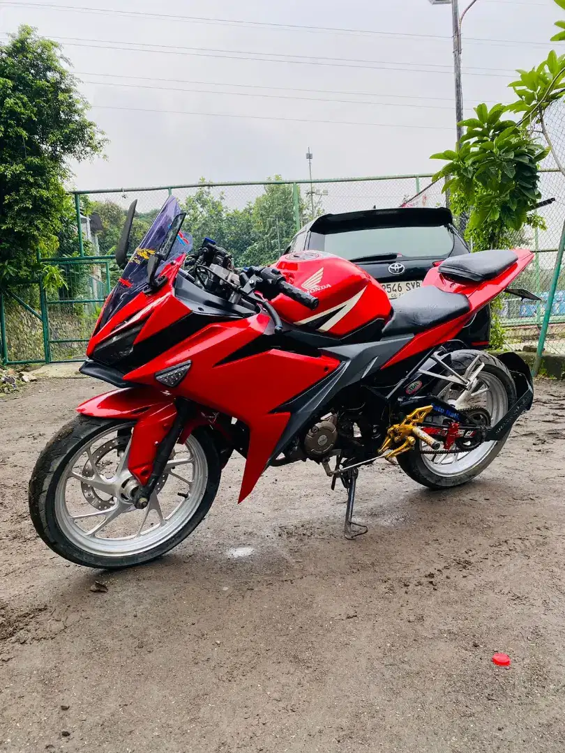 Honda CBR 150cc facelift modif tahun 2019 Stnk hilang