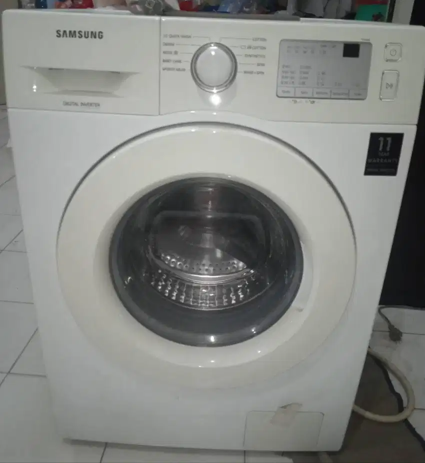 Mesin Cuci Front Load Samsung WW65J3033LW/SE Dipakai kurang dari 10x