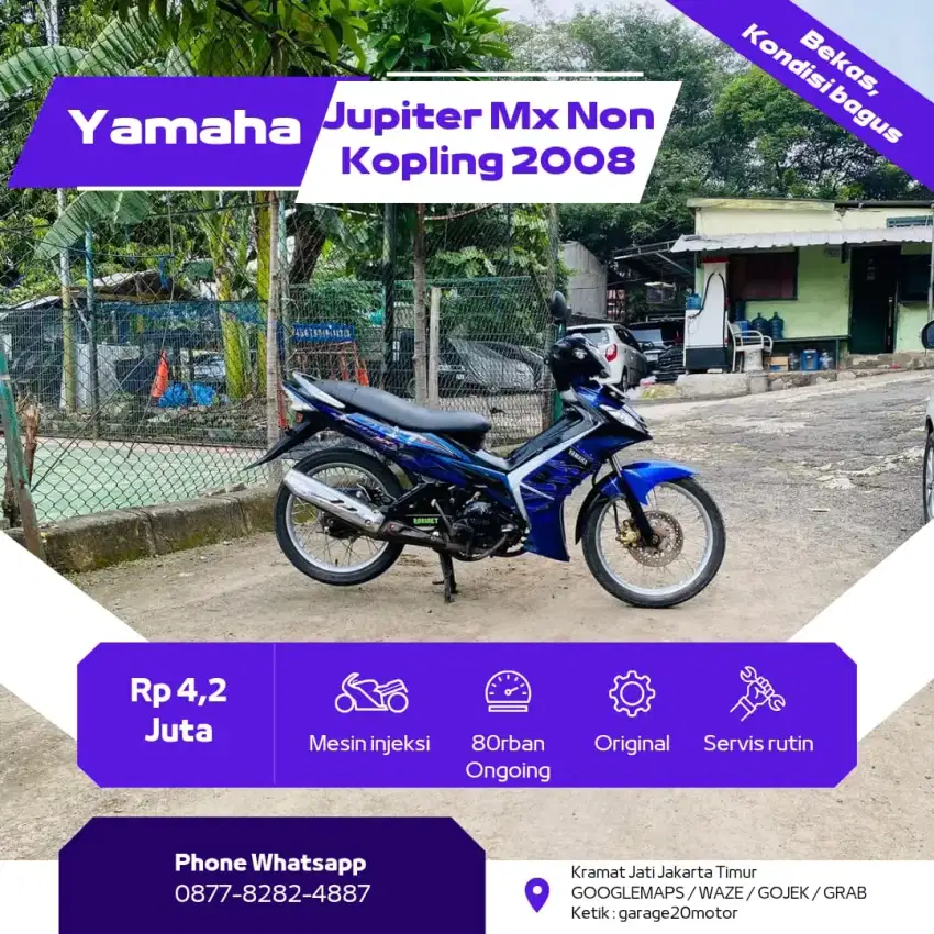 Yamaha Jupiter MX non kopling Tahun 2008