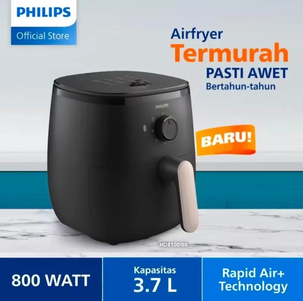 PHILIPS Airfryer Low Watt dan multifungsi
