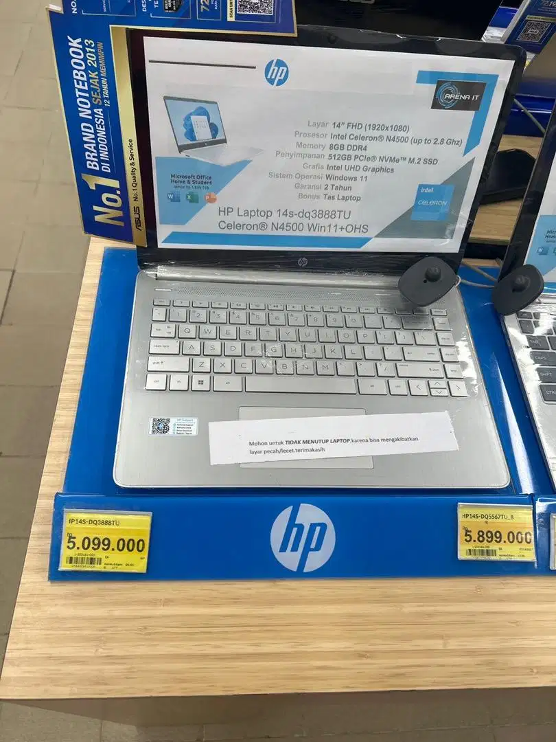Kredit Bisa HP 14sDQ3888TU Murah Bunga Ringan