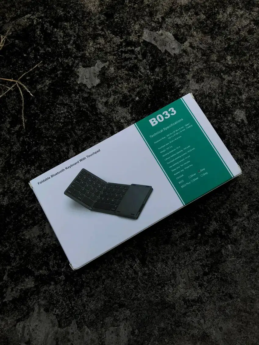 Foldable Bluetooth Keyboard With Touchpad