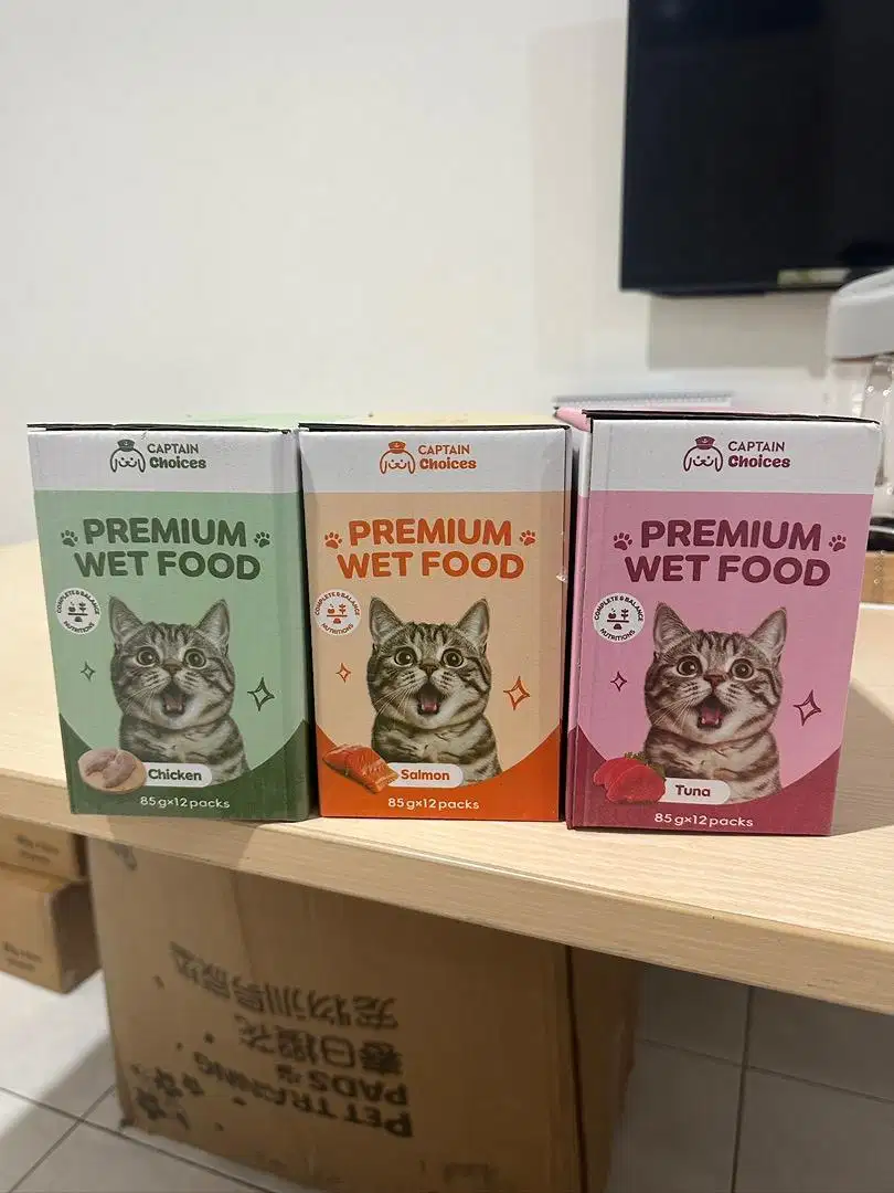 Cat Wet Food Pouch Kucing 85 g (1 dus)