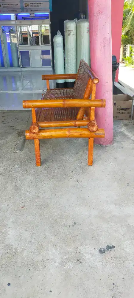 kursi bambu tirai rumbia tangga lipat dll