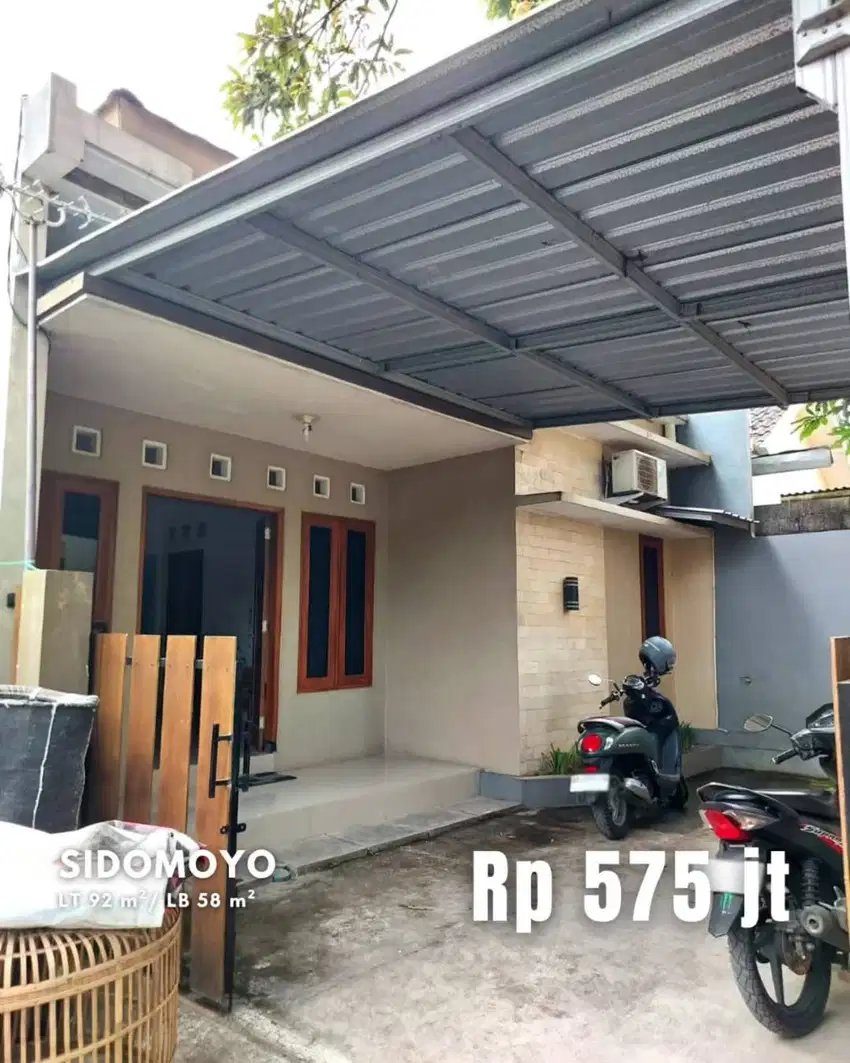 Dijual Rumah Modern di Sidomoyo dekat Jalan Godean