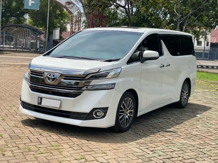TOYOTA VELLFIRE G ATPM 2.5 AT 2017 PUTIH