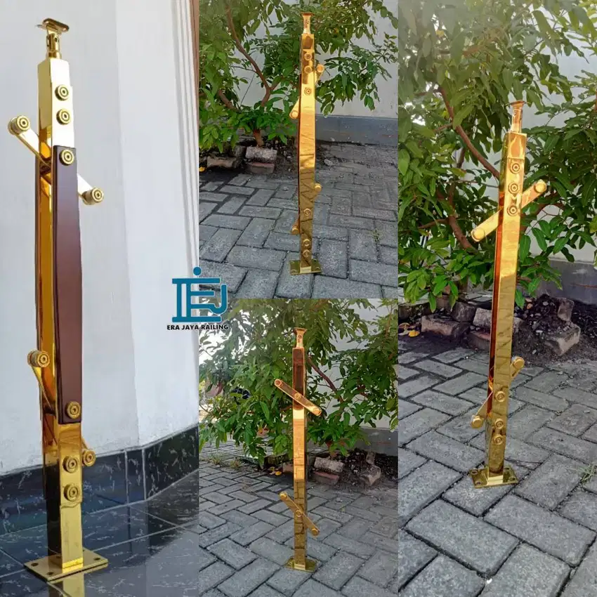 TIANG TANGGA DAN BALKON TIANG GOLD PREMIUM