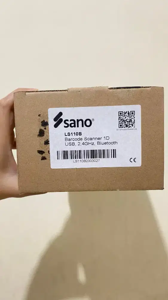 Scanner barcode sano bluetooth
