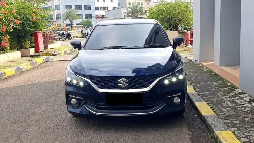 Suzuki Baleno 1.5 Hatchback HB Facelift Camera360 AT Biru 2023 km29rb