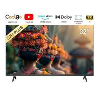 COOCAA 32S3U PLUS SMART TV LED COOCAA 32 INCH-DIGITAL DVB T/T2-BEZEL-L