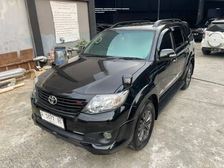 [KM 80rb] Fortuner TRD 2014 Bensin Automatic Full Ors Jaminan Istimewa