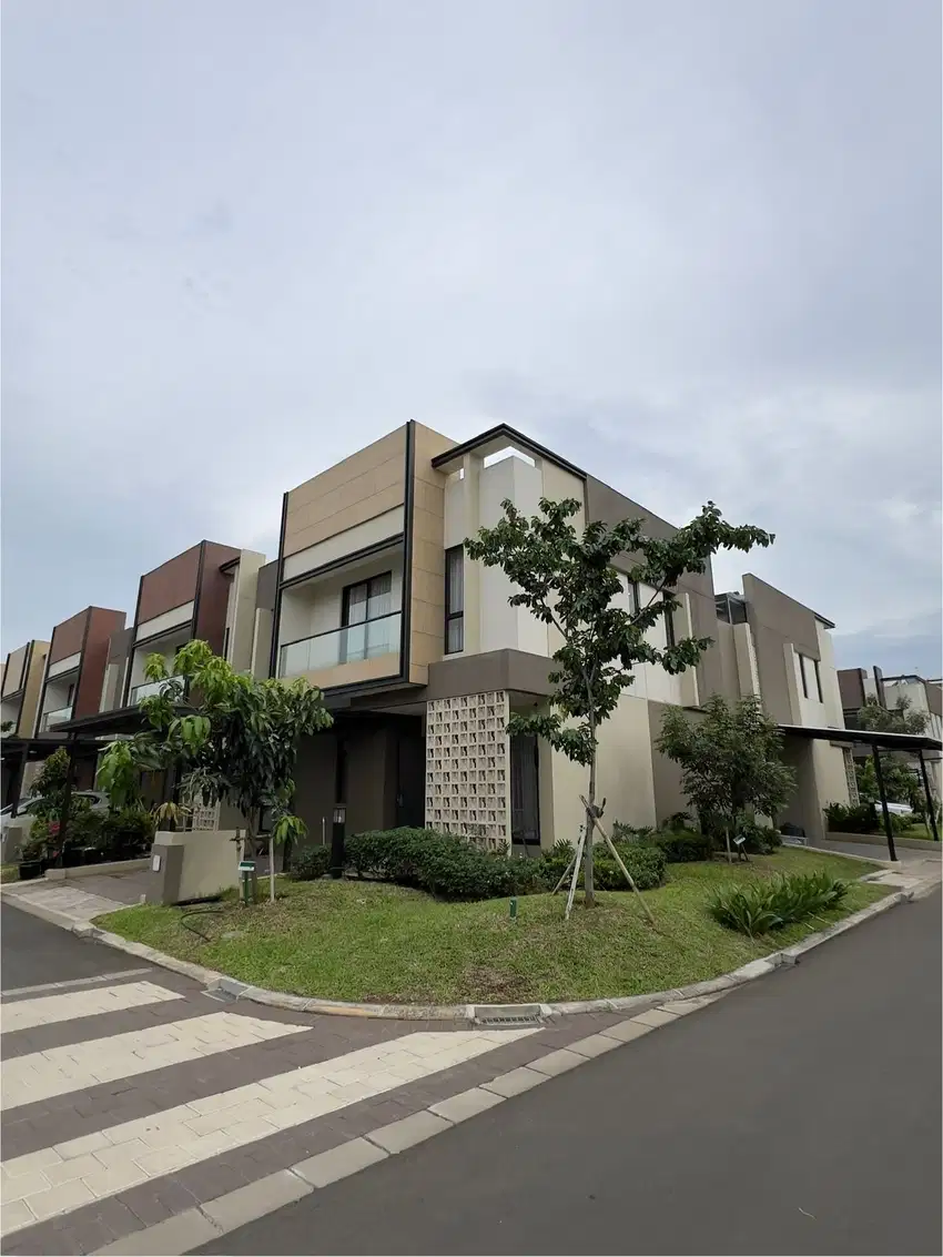 Rumah Hoek 2 Lantai Semi Furnished Cluster Carson Gading Serpong