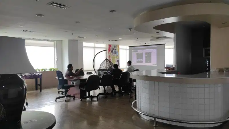 SEWA KANTOR DI JAKARTA SELATAN PASAR MINGGU  298M²PARTISI 180K NEGO