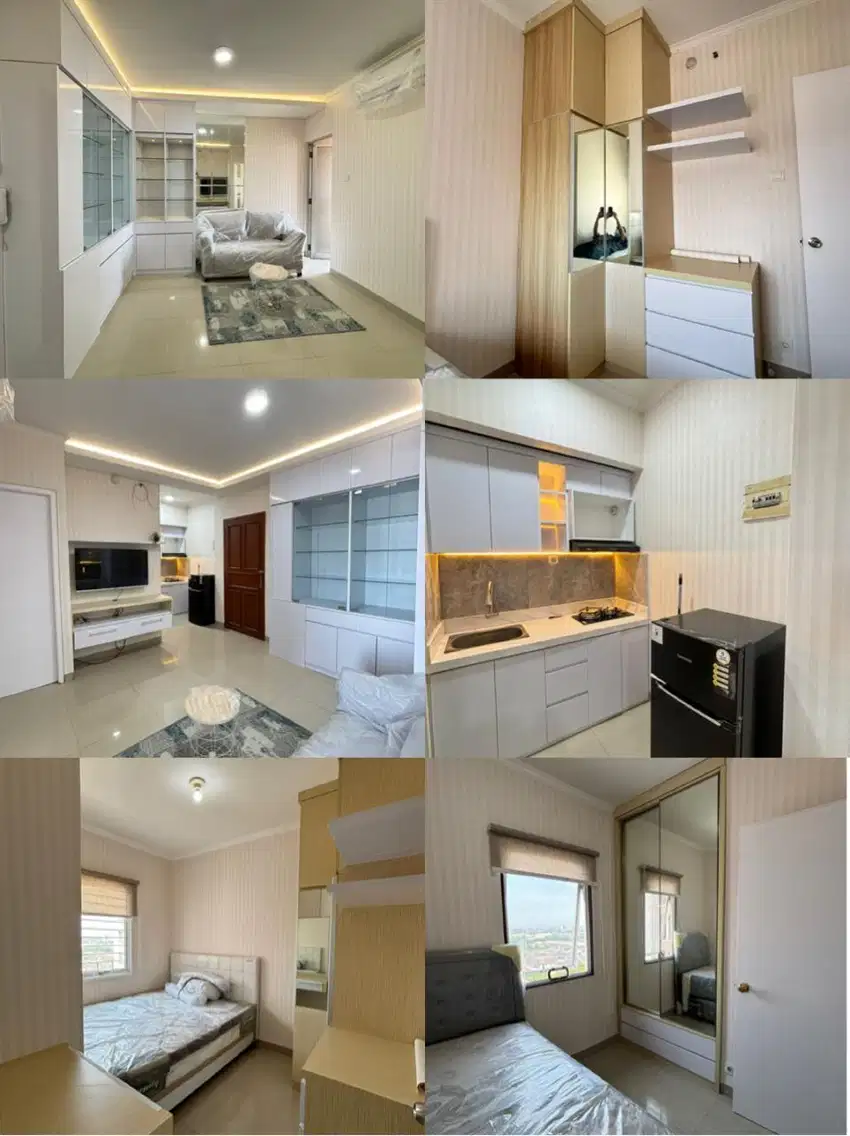 Disewakan apartemen gading mediterania kelapa gading 2 kamar furnish