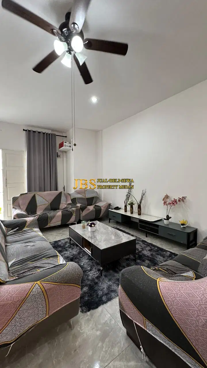 Dijual Rumah Full Furnish Komplek Medan Resort City Cluster Eindhoven