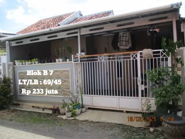 Aset BTN Tegal. Rumah&Kavling Perum Gumayun Asri 2,Dukuhwaru,Kab Tegal