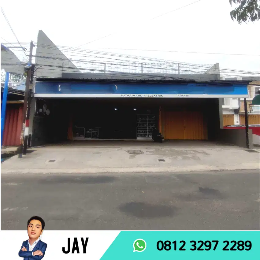 Dijual Ruko Cantik 2 Lantai Pinggir Jalan Tengah Kota