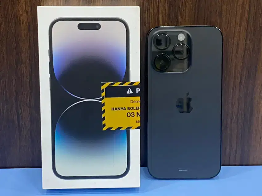 Second Iphone 14 PRO 128GB BH 83% ex display ex ibox lengkap 12.8jt