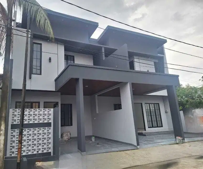 Last Unit! Rumah Modern 2 Lantai di Jalan Utama Row 3 Mobil!