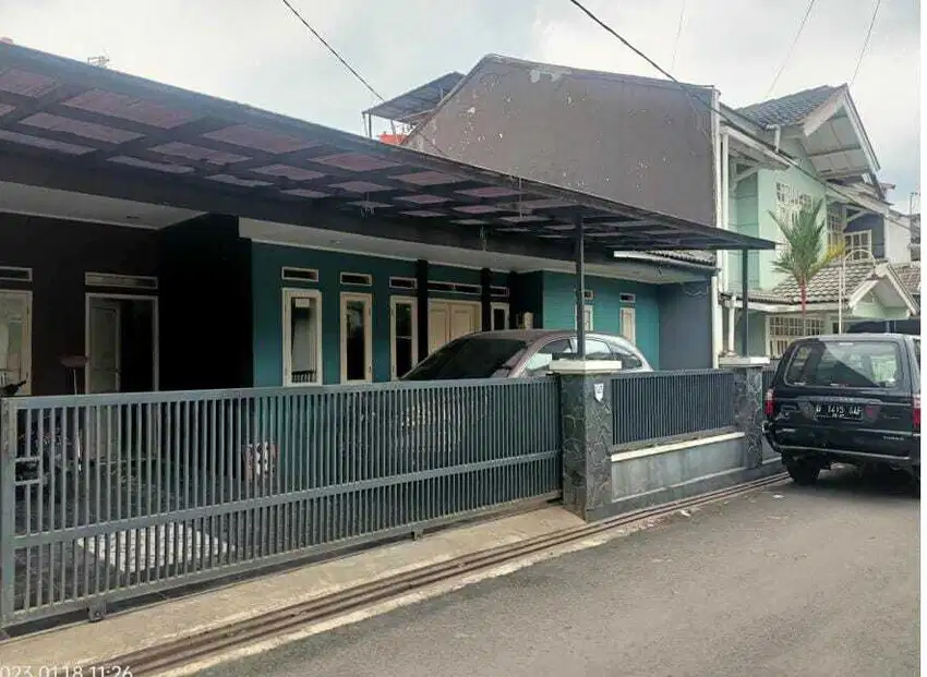 DILELANG Murah Rumah Siap Huni 1 lantai Jalan Riung Arum Barat III