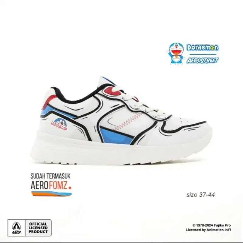 Sepatu Casual Aerostreet x Doraemon No 43 (Limited Edition)