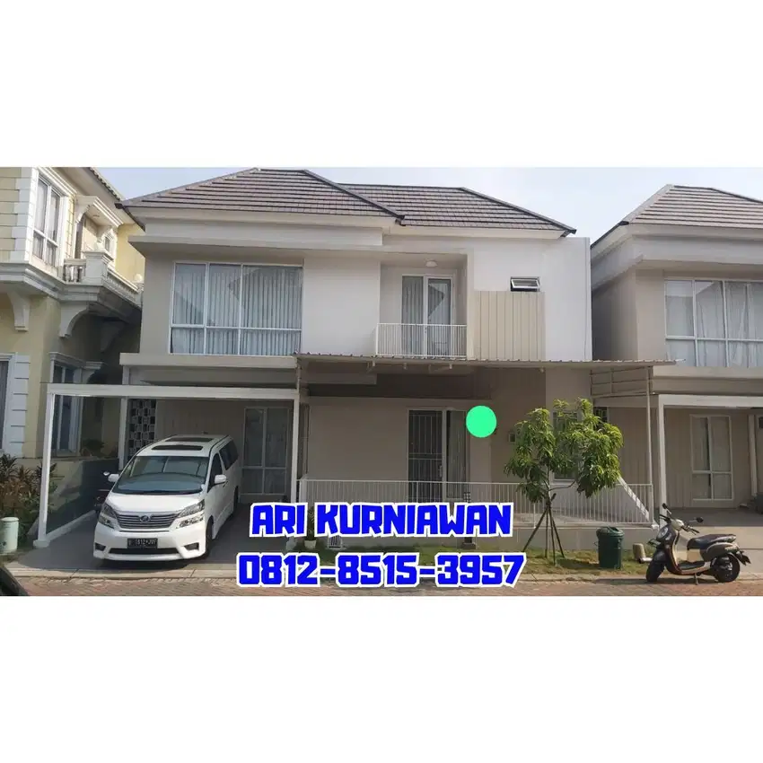 Disewakan Rumah Alma Montana Village 12x10 – Semi Furnish, Siap Huni!