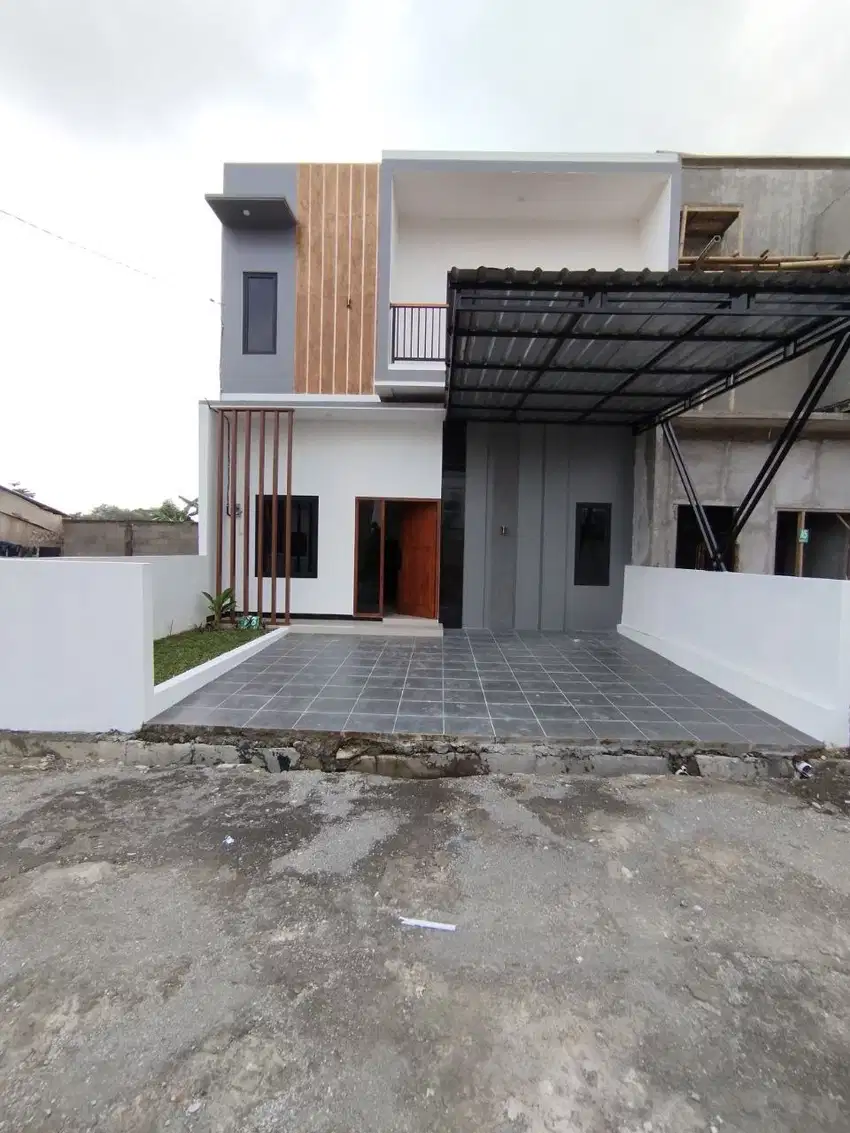 Rumah Modern 2Lt Indent Dekat Masjid Al Aqsho Purbayan