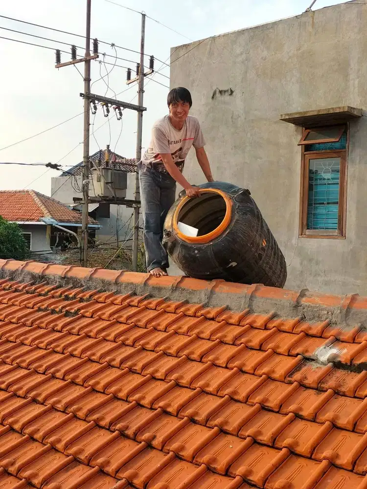 jasa pemasangan tandon stanlis atau tandon biasa